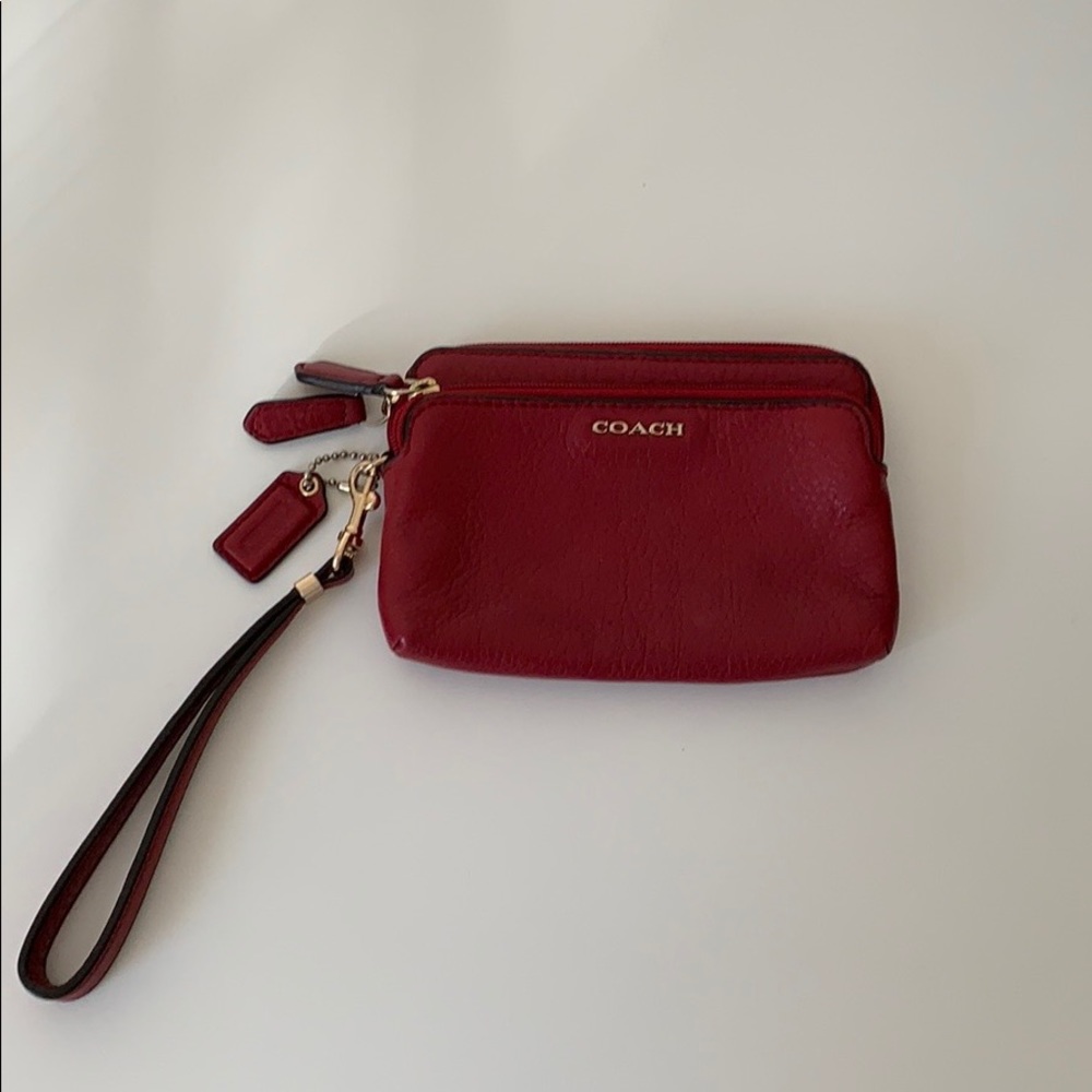Coach Double Zip Wallet - Like New!